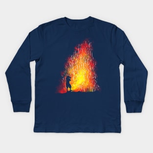 Eruption Kids Long Sleeve T-Shirt